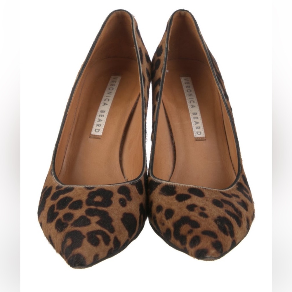 Veronica Beard Ponyhair Animal Print Pumps – Size 9.5 (US 9.5 / IT 39.5)